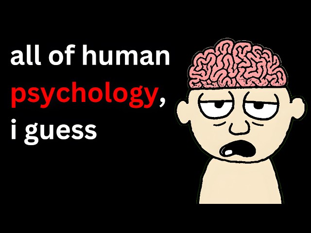 All of Human Psychology Explained in 20 Minutes