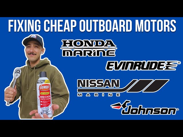 Fixing Cheap Outboard Motors -  Honda, Evinrude, Johnson, Nissan