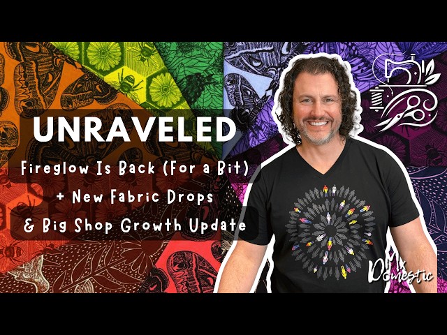 Unraveled Livestream: Fabric Arrivals and Good Vibes | Sunday April 5 @ 10 am PT