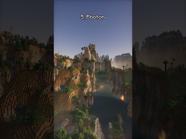 Which Shader Is Best? #minecraft #viral #shorts