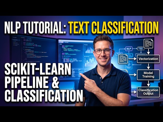 Natural Language Processing (NLP) Tutorial: Scikit-Learn Pipeline & Classification