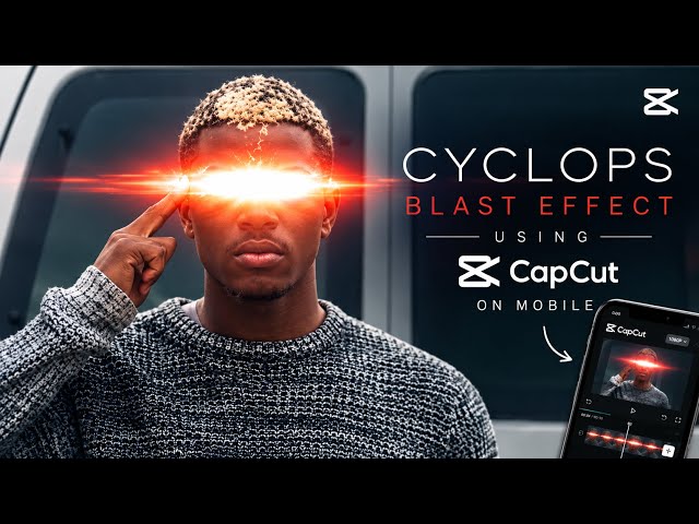     How to Make a CYCLOPS Eye Blast Effect in CapCut 🔥 | Easy Tutorial #capcut #videoedit #vfx 