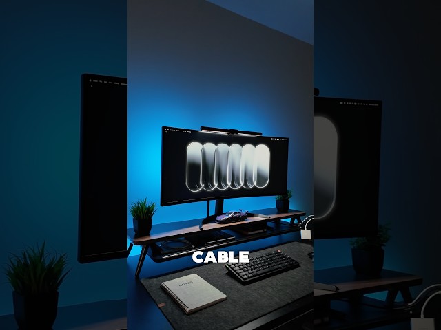 Desk setup cable management #desksetup #cablemanagement