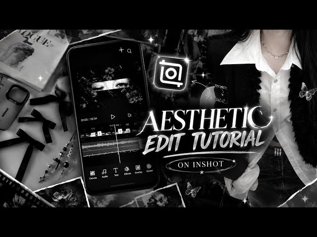 Aesthetic Edit Tutorial in InShot ..✨💖 || step by step || in easy way ||  @Mystic-edit.1 
