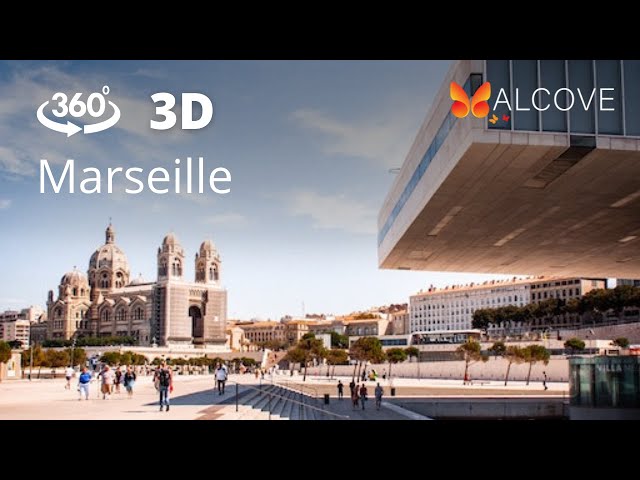 360 3D MARSEILLE, FRANCE Pt 2 of 3, Virtual Travel 4K (Hi-res, Full Series in Alcove VR on Quest)