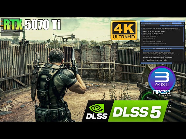 Resident Evil 5 with DLSS 5 + Deep Fried Chicken 2.0 | RTX 5070 Ti + R7 9800X3D | 4K UHD