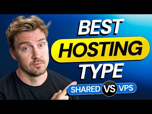 VPS hosting vs Shared hosting | Best hosting types compared in 5 MINUTES!