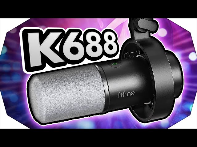 🎙️ Fifine K688 Unboxing | BEST Microphone EVER? (Under $100) ✅