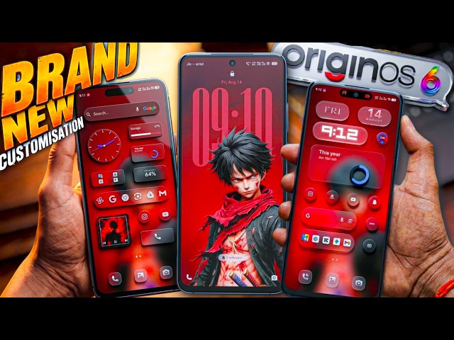 BRAND NEW CUSTOMIZATION 😯 OriginOS 6 Best Customisation 🤩 | For Vivo & iQOO users #vivo #originos6