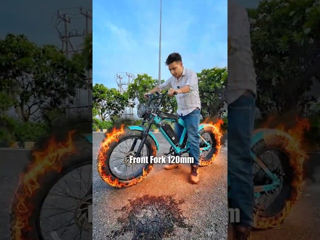 Electric Cycle Experiment 🔥 #shorts #cycle #emotorad