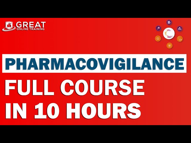How to Learn Pharmacovigilance Training Full Course from ZERO | Pharmacovigilance  Beginner Tutorial