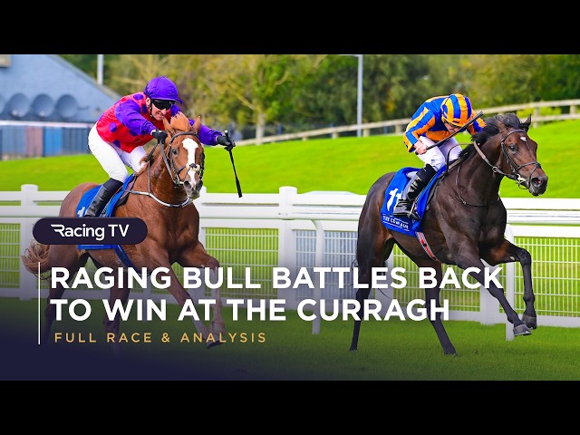 Raging Bull toughs it out with impressive Overhead Drive at the Curragh | Full Race | Racing TV