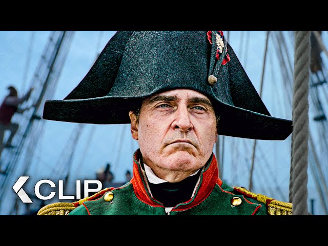 Napoleon's Exile in St. Helena - NAPOLEON Clip (2023) Joaquin Phoenix