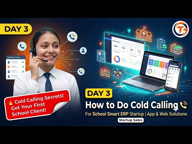 Cold Calling Secrets: Get Your First School Client! 📞 | Day 3