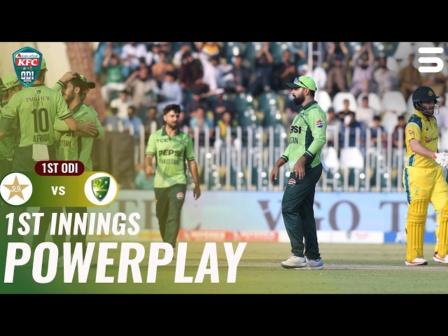 1st Innings Powerplay | Pakistan vs Australia | Match 01 | ODI Series 2026 | PCB | M9J1H