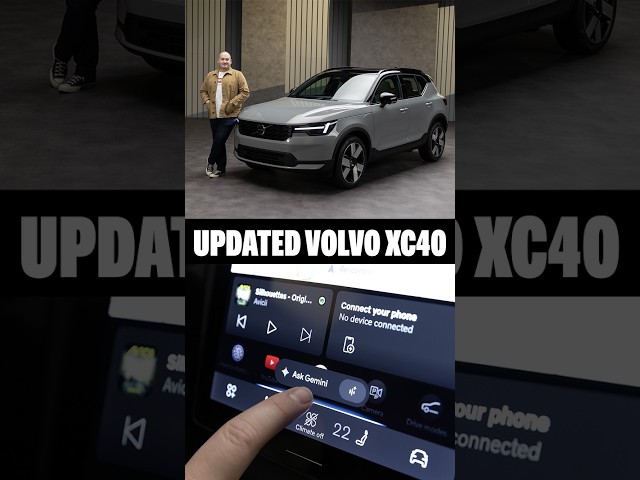 New Volvo XC40 facelift: popular SUV gets Range Rover-esque makeover