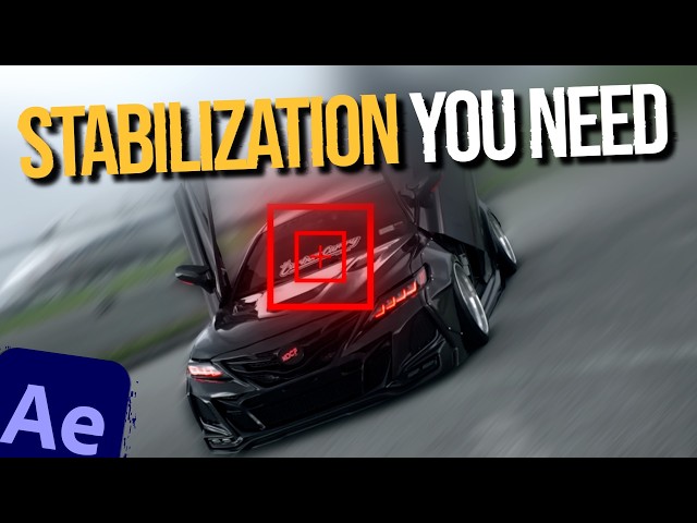 3 Stabilization Methods You NEED in After Effects