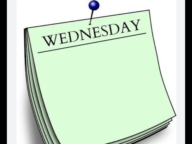 Due the First Wednesday in MTH 105Q