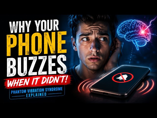 Why Your Phone Buzzes When It Didn’t! (Phantom Vibration Syndrome Explained) 📳🧠