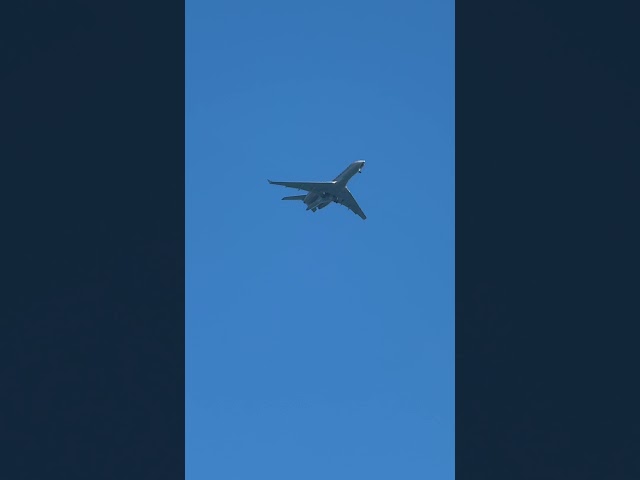 Bombardier Global 6000 - 9H-LXX landing in TLV, February 20, 2026