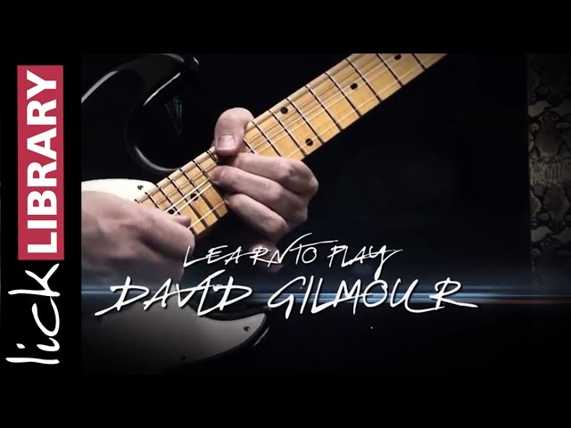 LEARN TO PLAY DAVID GILMOUR | Guitar Lessons