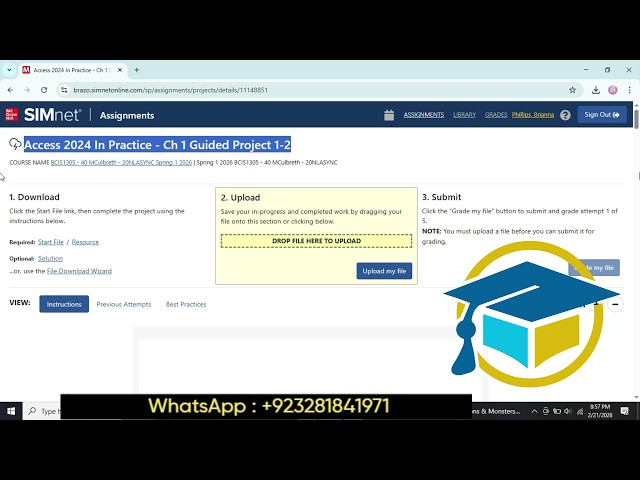 Access 2024 In Practice - Ch 1 Guided Project 1-2 |Access 2024 In Practice - Ch 1 Guided Project 1-2
