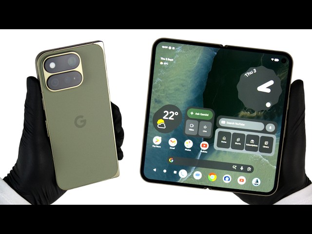 Unboxing The Google Pixel 11 Pro Fold - ASMR