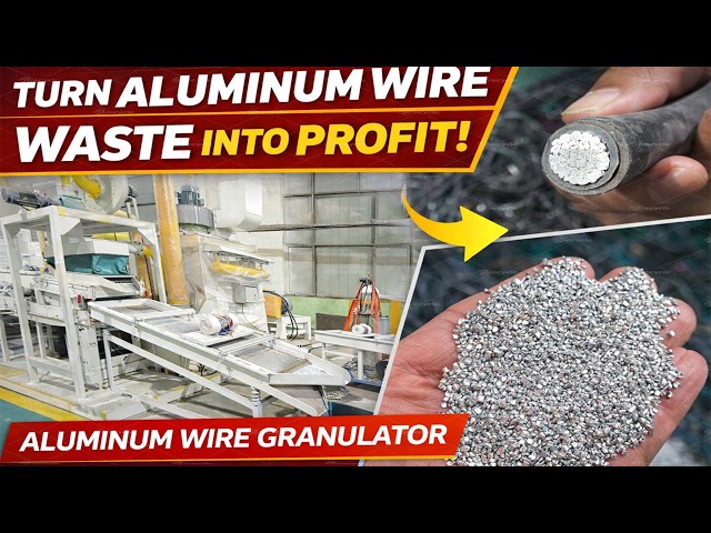 Aluminum Wire Granulator Machine | Crushing and Separating Process