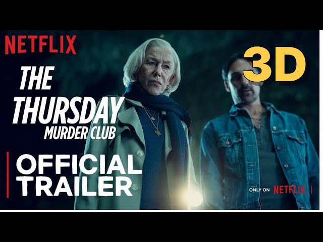 The Thursday Murder Club Netflix 3D Trailer