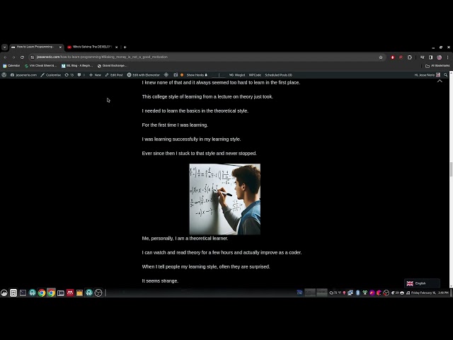 How to learn programming