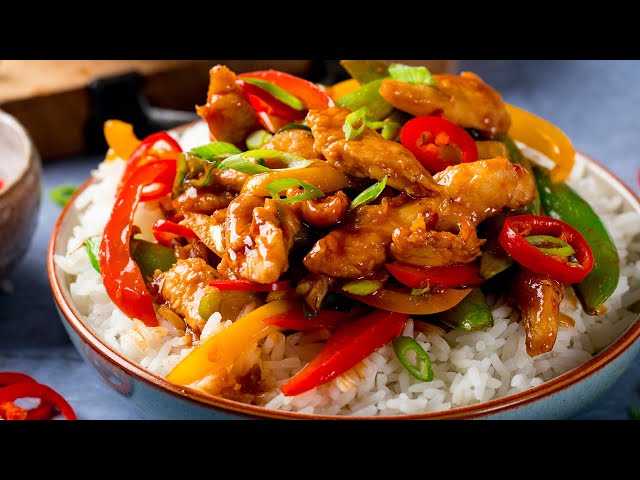 Quick and Easy Chicken Stir Fry Recipe | On the table in 20 minutes!