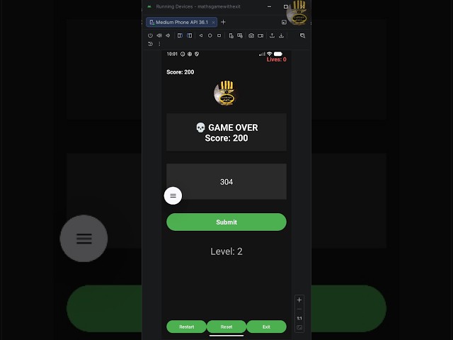 Build a Maths Quiz Game App in Android Studio with Java - (Timer, Levels, Sound & TTS)