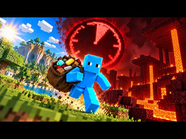 This Minecraft World Is Always 7 Minutes Away From Ending