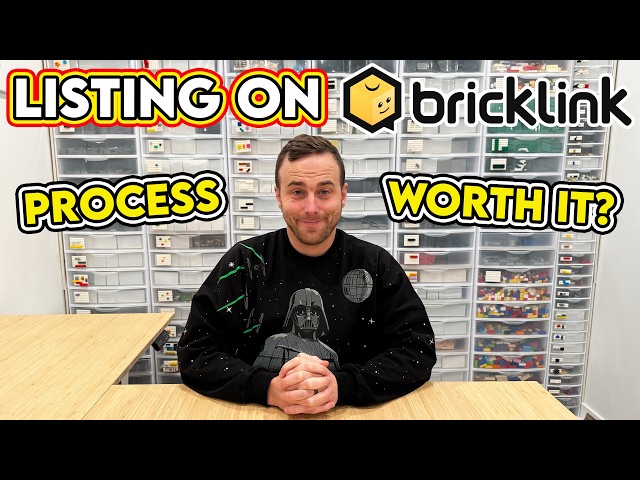 Our first LEGO listing on Bricklink... Worth it?