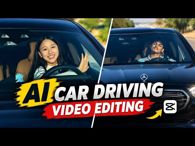 Instagram Trending Car Driving AI Video Editing Tutorial || Pata Chalega Song Reel Editing Prompt