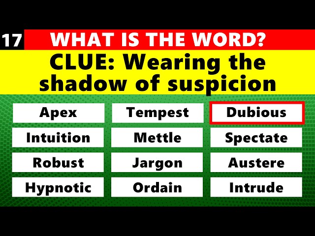 Test Your Brain On These Cryptic Word Puzzles