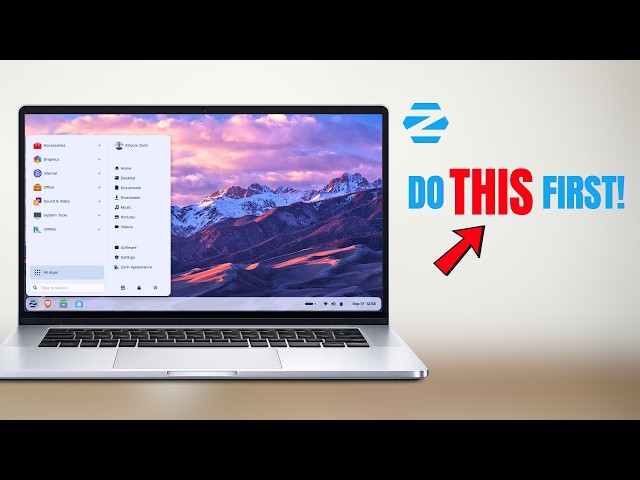 15 Things You MUST Do After Installing Zorin OS 18