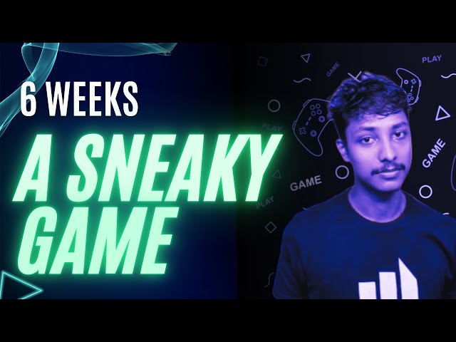 I made a game in 6 Weeks.