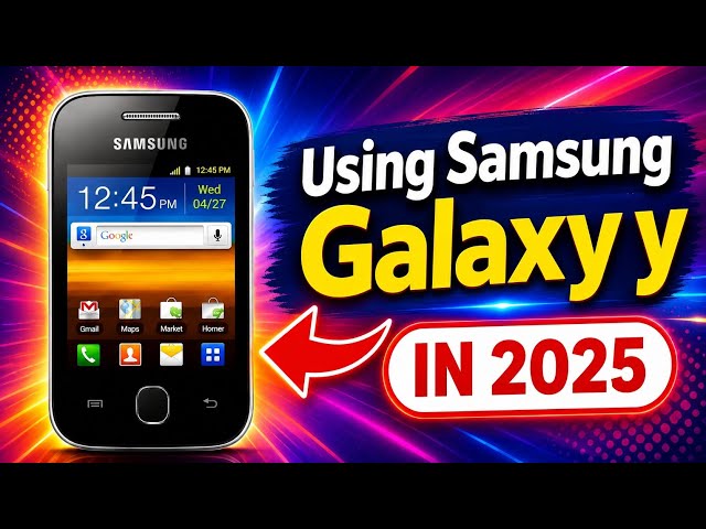 Using samsung galaxy y in 2025 😳😳 #samsung #samsunggalaxy #mobile #vintage