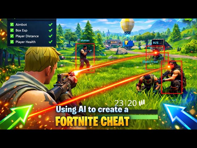 I Made a Fortnite Cheat Using AI… and It Actually Works