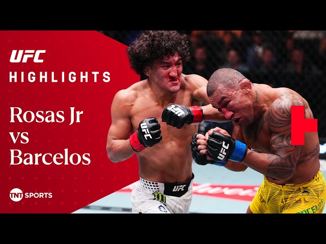 SCARY FIFTH ROUND FINISH! 🤯 | Raul Rosas Jr. vs Raoni Barcelos | #UFCVegas121 Fight Highlights