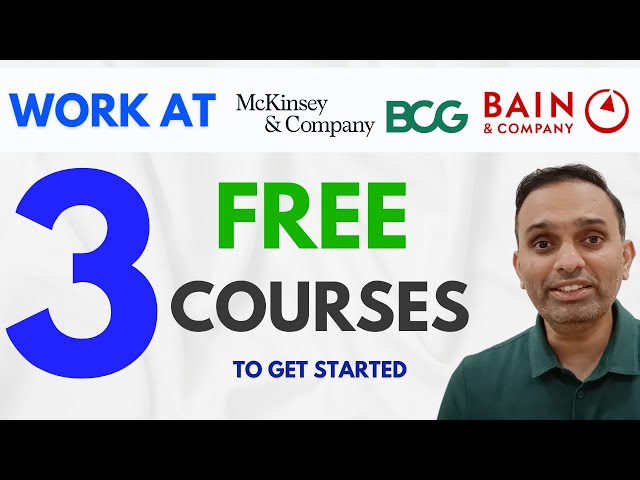 Ditch MBA - 3 FREE Courses, Paid Courses, & Resume Building to Get into Management Consulting | MBB