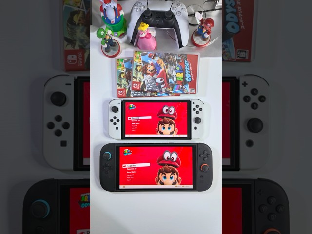 Super Mario Odyssey Comparison: Switch 2 vs OLED
