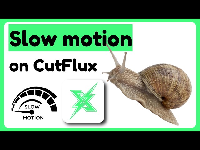 Complete Slow Motion Tutorial in CutFlux: Speed Curves and Optical Flow