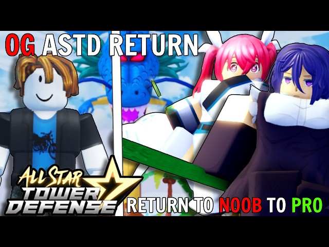 Returning to OG ASTD NOOB TO PRO & Obtaining OP 6 STARS In New ASTD Update
