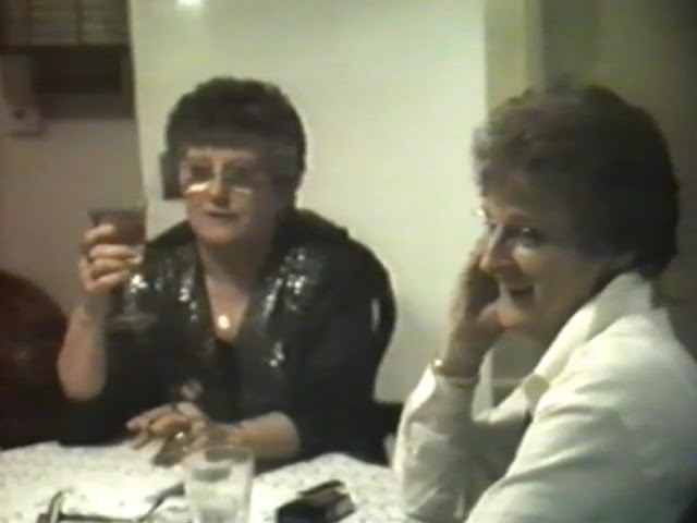 Burnley Folk! Heres My Mum and Uncle Joe and friends having a sing song on my Mums Birthday RIP guys