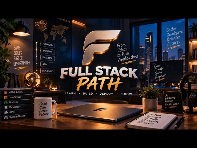 Full Stack Path | Learn Web Development, Build & Grow 🚀