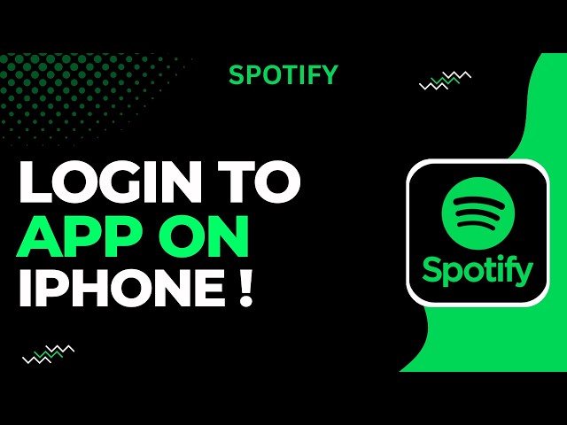 How To Login To Spotify On iPhone