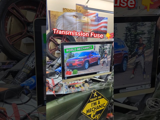 JEEP Cherokee🛠️ Transmission FUSE 👉 #jeep #jeepcherokee #mopar #repair #easy #videos #fyp #fix