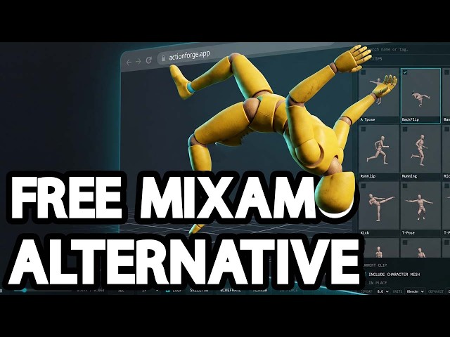 Action Forge: New Free Mixamo Alternative